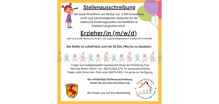 Stellenausschreibung Kita Langenthal 05.2024 kurz - 1