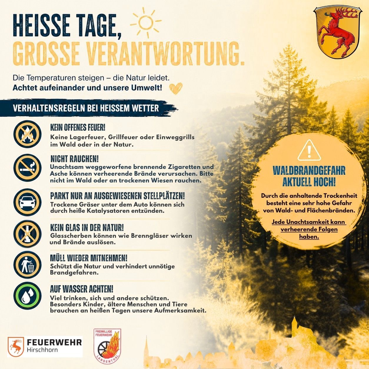 Waldbrandgefahr 26062026