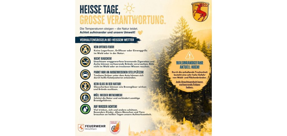 Waldbrandgefahr 26062026