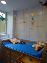 Wickeltisch Kindertagesstätte GerneGROSS