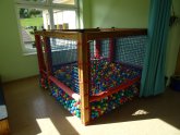 Bällebad in der Kindertagesstätte GerneGROSS