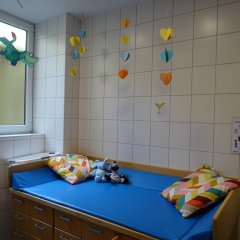 Wickeltisch Kindertagesstätte GerneGROSS 