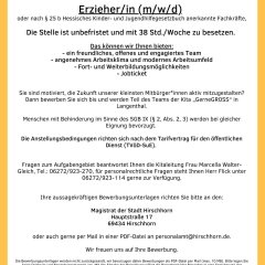 Stellenausschreibung Kita Langenthal 05.2024 lang - 1